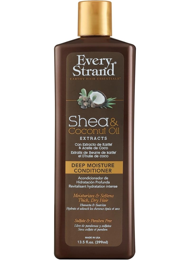 إيفري ستراند بلسم مرطب عميق بخلاصة زبدة الشيا وزيت جوز الهند، 399 مل - Image 1